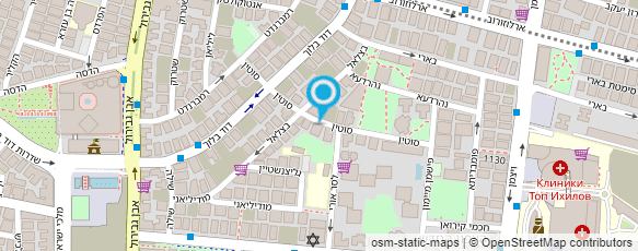 מפת הגעה אל קרן כ"ץ- תלת מימד