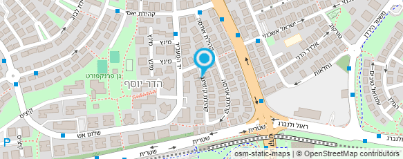 מפת הגעה אל דרדר כחול בע"מ