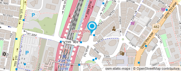 מפת הגעה אל עו"ד אביבית מאור נמרודי