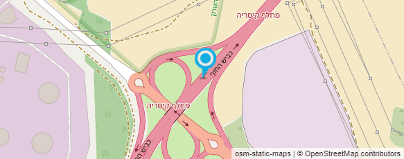 מפת הגעה אל שירותי בריאות כללית
