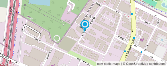 מפת הגעה אל תותחני אינווסטמנט 2001 בע"מ