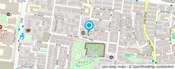 מפת הגעה אל נעמי אוריאל