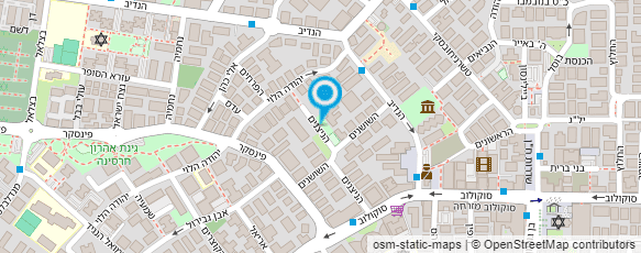 מפת הגעה אל ארגון מסיבות