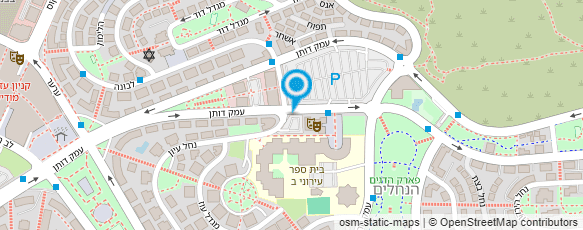 מפת הגעה אל היכל התרבות מודיעין מכבים-רעות