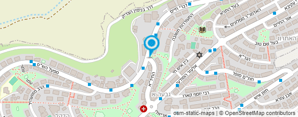 מפת הגעה אל המרכז לחינוך והוראה