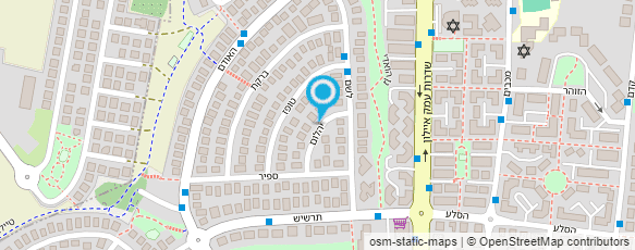 מפת הגעה אל מירי בן חיון