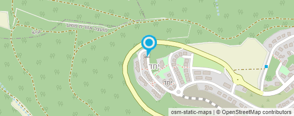 מפת הגעה אל גבינות יחד ומרעי עזים