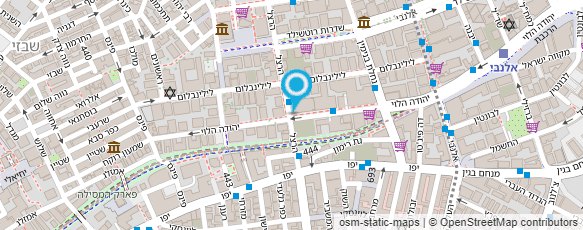 מפת הגעה אל יוליה טיפולים קוסמטיים בע"מ