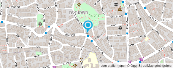 מפת הגעה אל כתר אומנות הרהיט