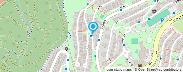 מפת הגעה אל נל ראובן-הנדסאי בניין