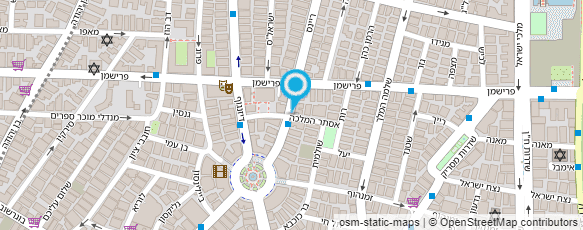 מפת הגעה אל ד"ר אליאור תירוש טיפול והנחיית קבוצות