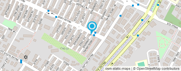 מפת הגעה אל נינה גולן-מרכז בריאות