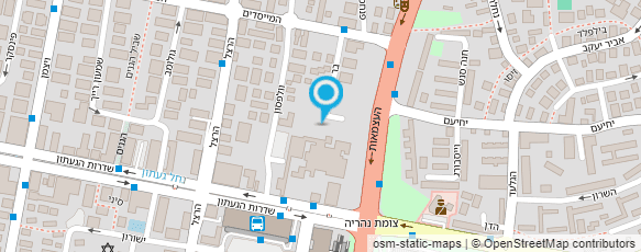 מפת הגעה אל אולגה ברין - תופרת