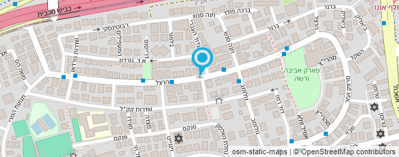 מפת הגעה אל גנון ירוק בטבע