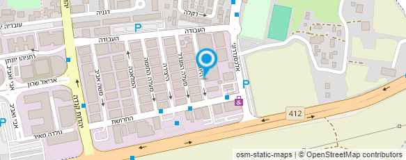 מפת הגעה אל מג מדיה שילוט למשאיות ורכבים