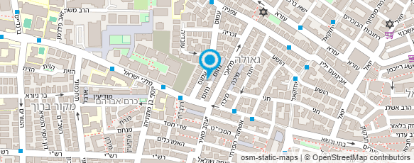 מפת הגעה אל כהן הרב נחום