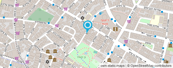 מפת הגעה אל פנסיון ביתי לכלבים- דב