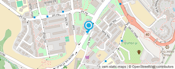 מפת הגעה אל כביש ארבעים