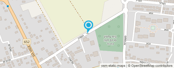 מפת הגעה אל הסדנה המכנית בע"מ