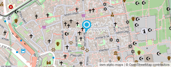 מפת הגעה אל סטודיו אבו זערור