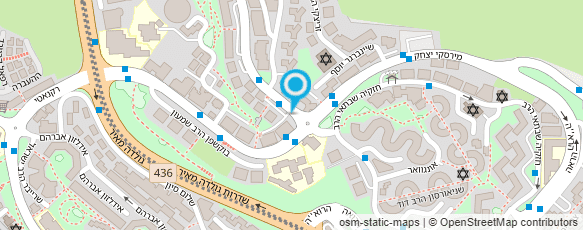 מפת הגעה אל לוח קיר