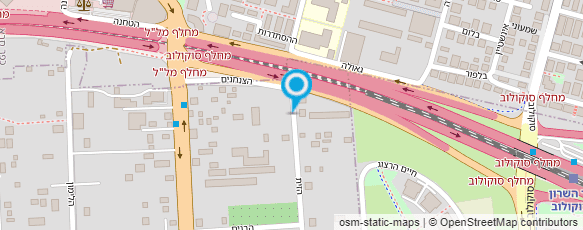 מפת הגעה אל ניר פלג- קליניקה לאוסטאופתיה