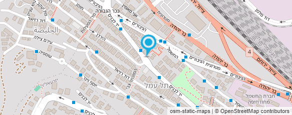 מפת הגעה אל ל.סטודיו-L.studio