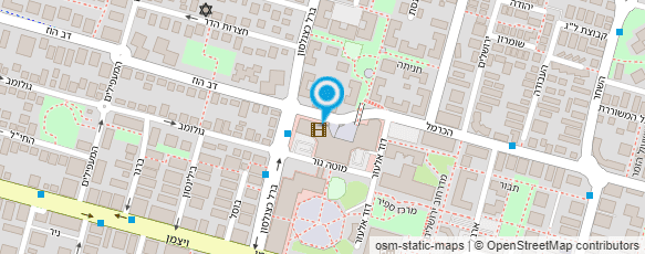 מפת הגעה אל מקדונלד'ס