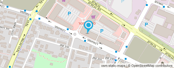 מפת הגעה אל מקדונלד'ס