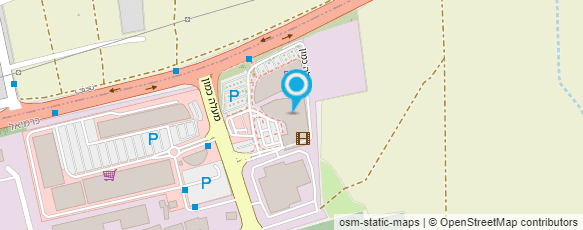 מפת הגעה אל מקדונלד'ס