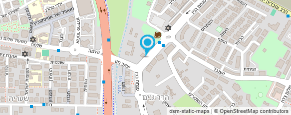 מפת הגעה אל האולפן של נדב