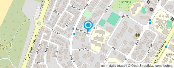 מפת הגעה אל החברה העירונית - גני החורש מפת הגעה אל החברה העירונית - גני החורש