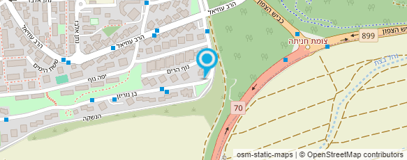 מפת הגעה אל מספרת דור לגברים וילדים