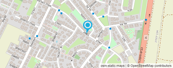 מפת הגעה אל מרכז קשובים