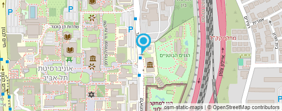 מפת הגעה אל ארומה תל אביב