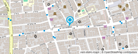 מפת הגעה אל מספרת ליאב ליין