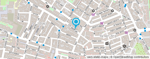 מפת הגעה אל קהילות משכן התלמוד