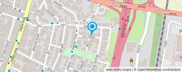 מפת הגעה אל ענבל - כל היופי שבך