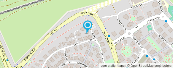 מפת הגעה אל המשפחתון של תמר