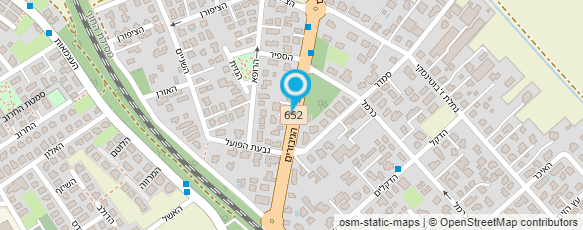 מפת הגעה אל ורד עיסויים - לנשים בלבד