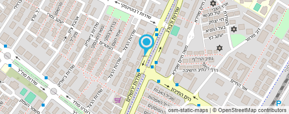 מפת הגעה אל עיצוב שיער סוניה ממן