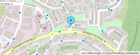 מפת הגעה אל מתנ''ס לדור ודור