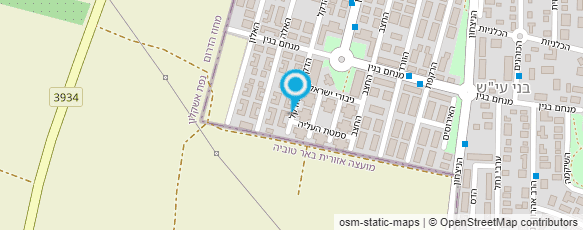 מפת הגעה אל דיג'יי לאירועים מינס