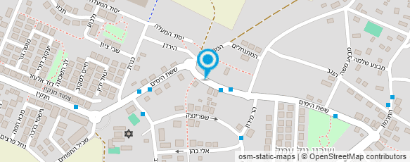 מפת הגעה אל כוכב בשרון