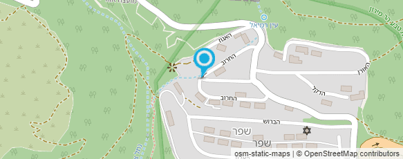 מפת הגעה אל בקתות עם שחר