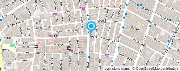 מפת הגעה אל א. ישראלי