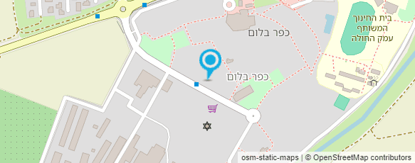 מפת הגעה אל אכסניה למטיילים