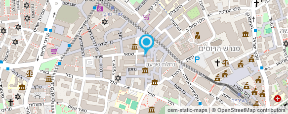 מפת הגעה אל מלון הרמוני