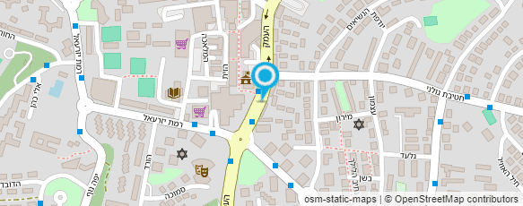 מפת הגעה אל יניב חטב-  מספרת גברים