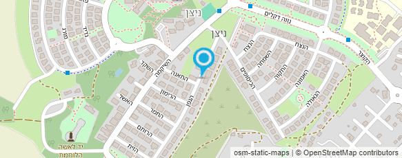 מפת הגעה אל חגית דהן-פיזיוטרפיסטית לתינוקות וילדים